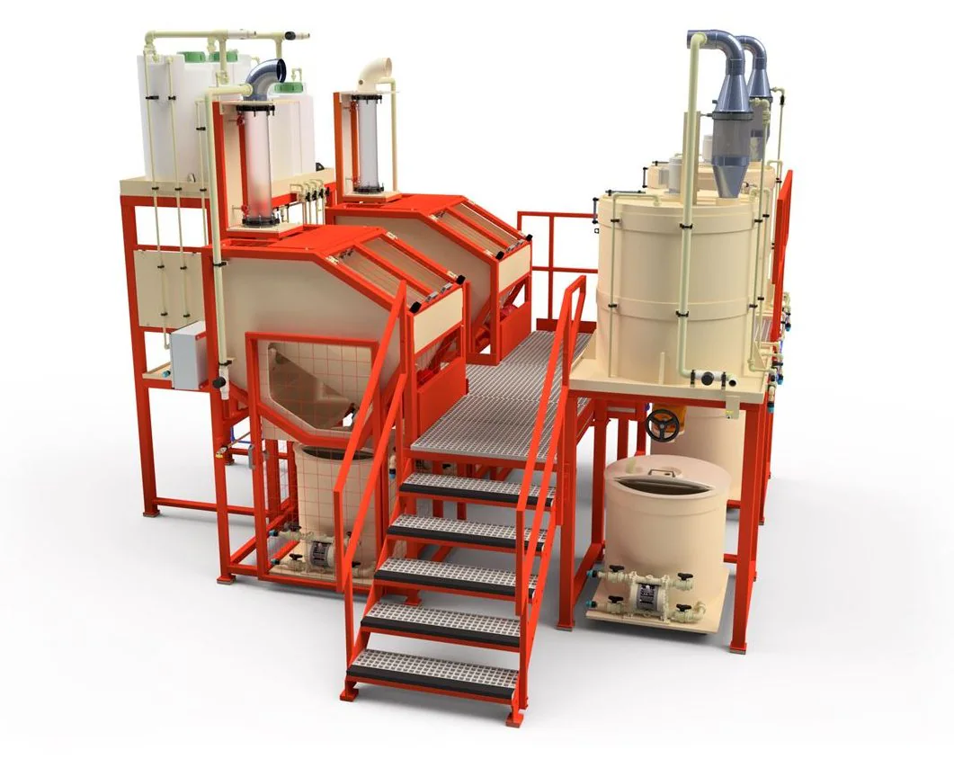 Precious metal recovery plant, second view