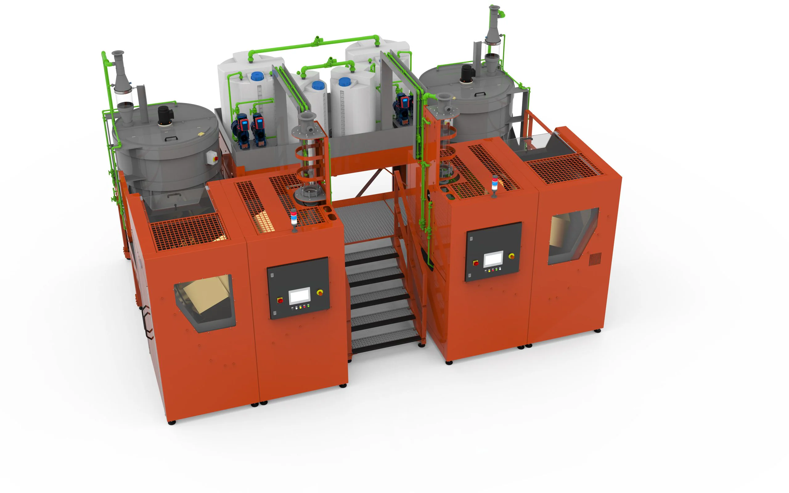 Precious metal processing plant