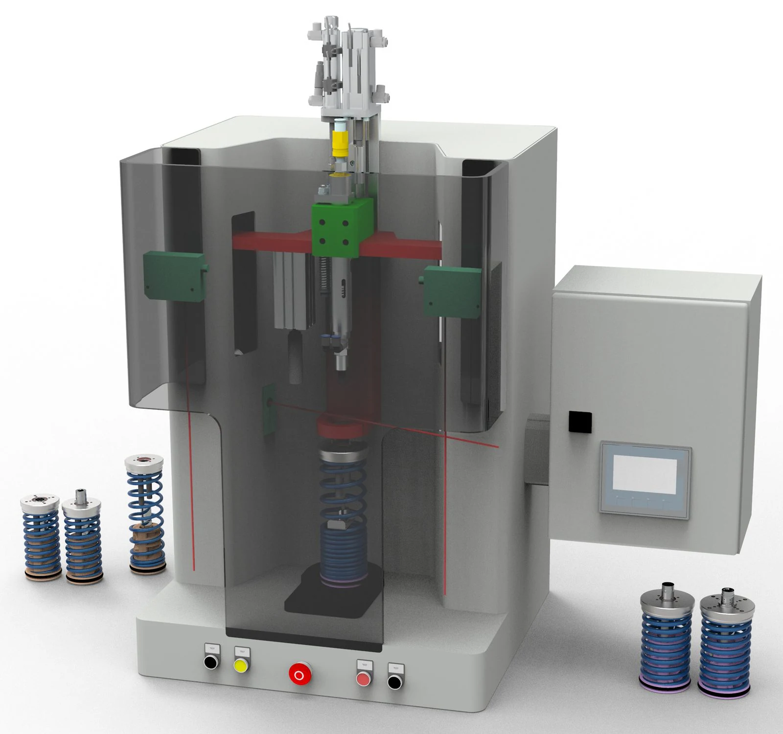 First design in 3D CAD with section view