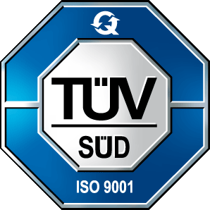TÜV certification mark ISO 9001